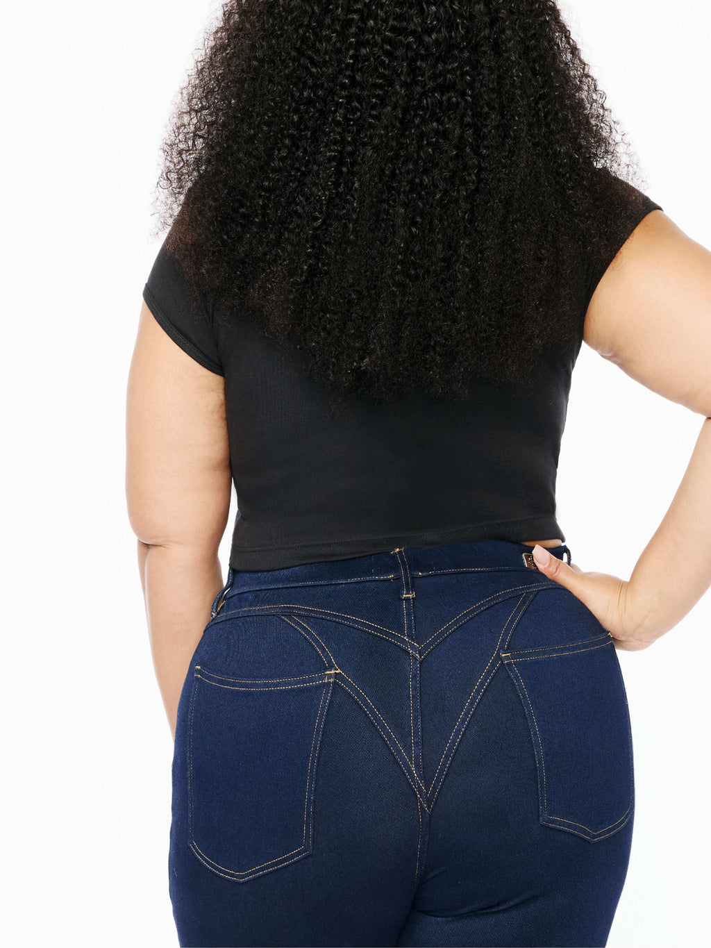 Chain Reaction Baby Tee - Black